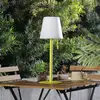 Image de Lindby luminaire LED rechargeable Azalea jaune Alu CCT réglable en hauteur