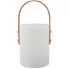 Image de Lindby LED Luminaire de terrasse Juria (Moderne) en Blanc Bois (1 lampe,à)