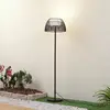Image de Lucande lampadaire d'extérieur LED Heribio, noir, fer, 153 cm