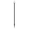 Image de Lindby LED Luminaire extérieur Selinda (Moderne) en Noir (1 lampe,à), Lampe sur piquet
