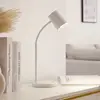 Image de Lindby lampe à poser Radka, blanc, plastique, GU10, bras flexible