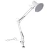 Image de Lindby LED Lampe à pince Undra intensité variable en Blanc Métal e. a. pour Bureau (1 lampe,à), poser lampe liseuse