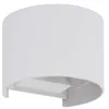 Image de Lindby LED Applique Exterieur Nivar (Moderne) en Blanc Métal (1 lampe,à), Murale Luminaire Lampe Jardin Eclairage d’exterieur