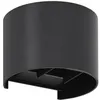 Image de Lindby LED Applique Exterieur Nivar (Moderne) en Noir Métal (1 lampe,à), Murale Luminaire Lampe Jardin Eclairage d’exterieur
