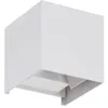 Image de Lindby LED Applique Exterieur Nivar (Moderne) en Blanc Métal (1 lampe,à), Murale Luminaire Lampe Jardin Eclairage d’exterieur