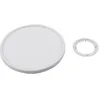 Image de Lindby LED Plafonnier Pravin (Moderne) en Blanc e. a. pour Salon & Salle à manger (1 lampe,à), Luminaire Lampe Plafond Eclerage Eclairage Interieur