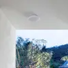 Image de Plafonnier d'extérieur LED Lindby Doki, 26 cm, blanc, plastique