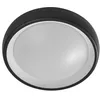 Image de LED Plafonnier extérieur Niniel (Moderne) en Noir (1 lampe,à), Luminaire d’extérieur pour le jardin la terrasse balcon & maison plafonnier