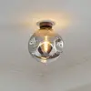 Image de Lindby plafonnier Valentina, E27, gris fumé, verre, Ø 25 cm