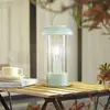 Image de Lindby lampe de table rechargeable Yvette, vert, IP44, Touchdimmer