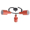 Image de Lindby Spot Ovelia à intensité variable (Moderne) en Orange/Jaune Métal e. a. pour Salon & Salle manger (à 3 lampes, E27) Lampe encastrable plafonnier applique