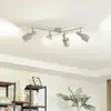 Image de Lindby spot pour plafond Ovelia, beige, 80 cm, 4 lampes, E27