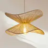 Image de Lindby suspension Valdorin, beige, papier, Ø 40 cm, E27