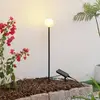Image de Lampe solaire LED Lindby Brindley, noir, verre, IP65