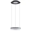 Image de Lucande LED Squillo à intensité variable (Moderne) en Noir e. a. pour Salon & Salle manger (1 lampe,à)