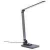 Image de Lindby Valtaris Lampe de table LED avec variateur tactile - Style moderne - Pour bureau - Aluminium gris zinc