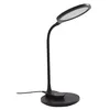 Image de Lindby Valtaria Lampe de table LED avec variateur tactile - Style moderne - Pour bureau - Noir