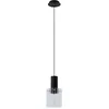 Image de Lucande Suspension en verre Eirian à intensité variable (Moderne) Transparent Verre e. a. pour Salon & Salle manger (1 lampe,à E27), Luminaire Lampe plafond Plafonnier
