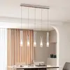 Image de Lucande Plafonnier LED Korvitha, à 5 lampes, gris, verre