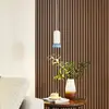 Image de Lindby suspension Kerimi, crème/bleu, 1 lampe