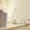 Image de Lindby lampe de table LED rechargeable Maxentius, crème, verre, variateur