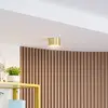 Image de Spot LED Nivoria de Lindby, Ø11 cm, 9 W, doré, métal