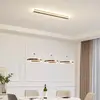 Image de Lucande suspension LED Kolo, 114 cm, à 3 lampes, marron, à intensité variable