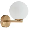 Image de Lucande Applique Murale Bidolo à intensité variable en Doré Métal e. a. pour Salle de bain (1 lampe,à G9), Luminaire salle Lampe WC