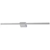 Image de Lucande LED Applique Murale Kivana (Moderne) en Argent Aluminium e. a. pour Salle de bain (1 lampe,à), Luminaire salle Lampe WC