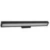 Image de Lucande LED Applique Murale Zafira (Moderne) en Noir Aluminium e. a. pour Salle de bain (1 lampe,à), Luminaire salle Lampe WC