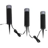 Image de Lindby LED Kaelo à intensité variable (Moderne) en Noir (à 3 lampes,)