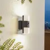 Image de Applique d'extérieur LED Lindby Alaric, aluminium, anthracite, capteur