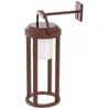 Image de Lucande LED Applique Murale Solaire Tilena à intensité variable (Moderne) en Noir Aluminium, Lampe Borne Lumineuse Exterieur Eclairage Jardin