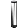 Image de Lucande LED Lampe Solaire Evelis (Moderne) en Noir Aluminium, Eclairage Exterieur Jardin