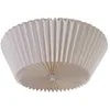 Image de Lindby Plafonnier Magali à intensité variable en Blanc Papier e. a. pour Salon & Salle manger (1 lampe,à E27), Luminaire Lampe Plafond Eclerage Eclairage Interieur