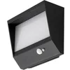 Image de Lucande LED Applique Murale Solaire Dava (Moderne) en Noir Aluminium, Lampe Borne Lumineuse Exterieur Eclairage Jardin