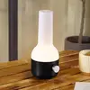 Image de Lindby Lampe d'extérieur à LED rechargeable Isaline, noir, intensité