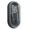 Image de Lucande Applique Exterieur Serine à intensité variable en Noir Aluminium (1 lampe,à E27), Murale Luminaire Lampe Jardin Eclairage d’exterieur