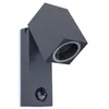 Image de Lindby Applique extérieure Othil à intensité variable (Moderne) en Gris Aluminium (1 lampe,à GU10), pour mur extérieur/façade de maison terrasse und balcon
