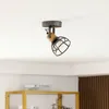 Image de Lindby Spot Arinthea à intensité variable (Traditionnel) en Noir Métal e. a. pour Salon & Salle manger (1 lampe,à E14), Lampe encastrable plafonnier applique