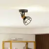 Image de Lindby Arinthea spot pour plafond, à 1 lampe, noir, acier, E14