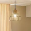 Image de Lindby Lucande Suspension Arinthea, E27, noir, acier, cage
