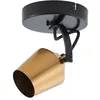 Image de Lindby Spot Sylveria à intensité variable (Moderne) en Doré Métal e. a. pour Salon & Salle manger (1 lampe,à GU10), Lampe encastrable plafonnier applique