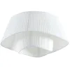 Image de Lindby Plafonnier Tissu Eryndor à intensité variable (Moderne) en Blanc Textile e. a. pour Salon & Salle manger (1 lampe,à E27), Luminaire Lampe Plafond Eclerage Eclairage
