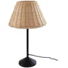 Image de Lindby Lampe à poser Zyralia (Traditionnel) en Noir Bois e. a. pour Salon & Salle manger (1 lampe,à E27),