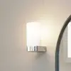 Image de Lucande applique murale pour salle de bain Basolo, chrome, hauteur 17,2