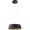 Image de Lucande LED Suspension Belsar à intensité variable (Moderne) en Noir Aluminium e. a. pour Salon & Salle manger (1 lampe,à), lampe plafonnier suspension