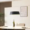 Image de Lucande Suspension LED Belsar, noir, aluminium, CCT