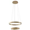 Image de Lucande LED Yonam à intensité variable (Moderne) en Doré Aluminium e. a. pour Salon & Salle manger (1 lampe,à)