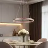 Image de Lucande Smart Suspension LED Yonam, café, à 1 lampe, Tuya